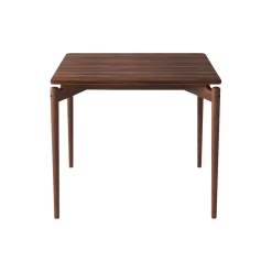 PURE spisebord L85, naturolieret valnød