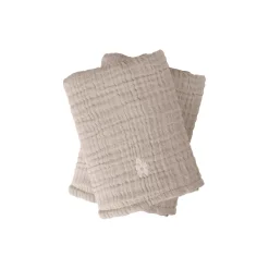 Pusleunderlag muslin, beige