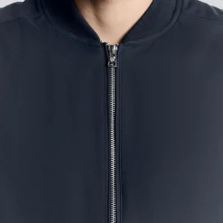 Quilted Shell Gilet, dark navy