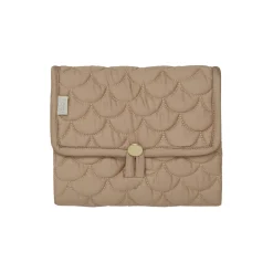 Quiltet pusleunderlag, camel