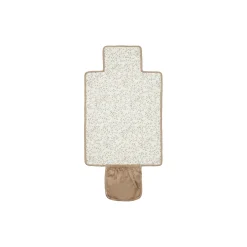 Quiltet pusleunderlag, camel