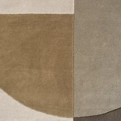 Radiality gulvtæppe, olive