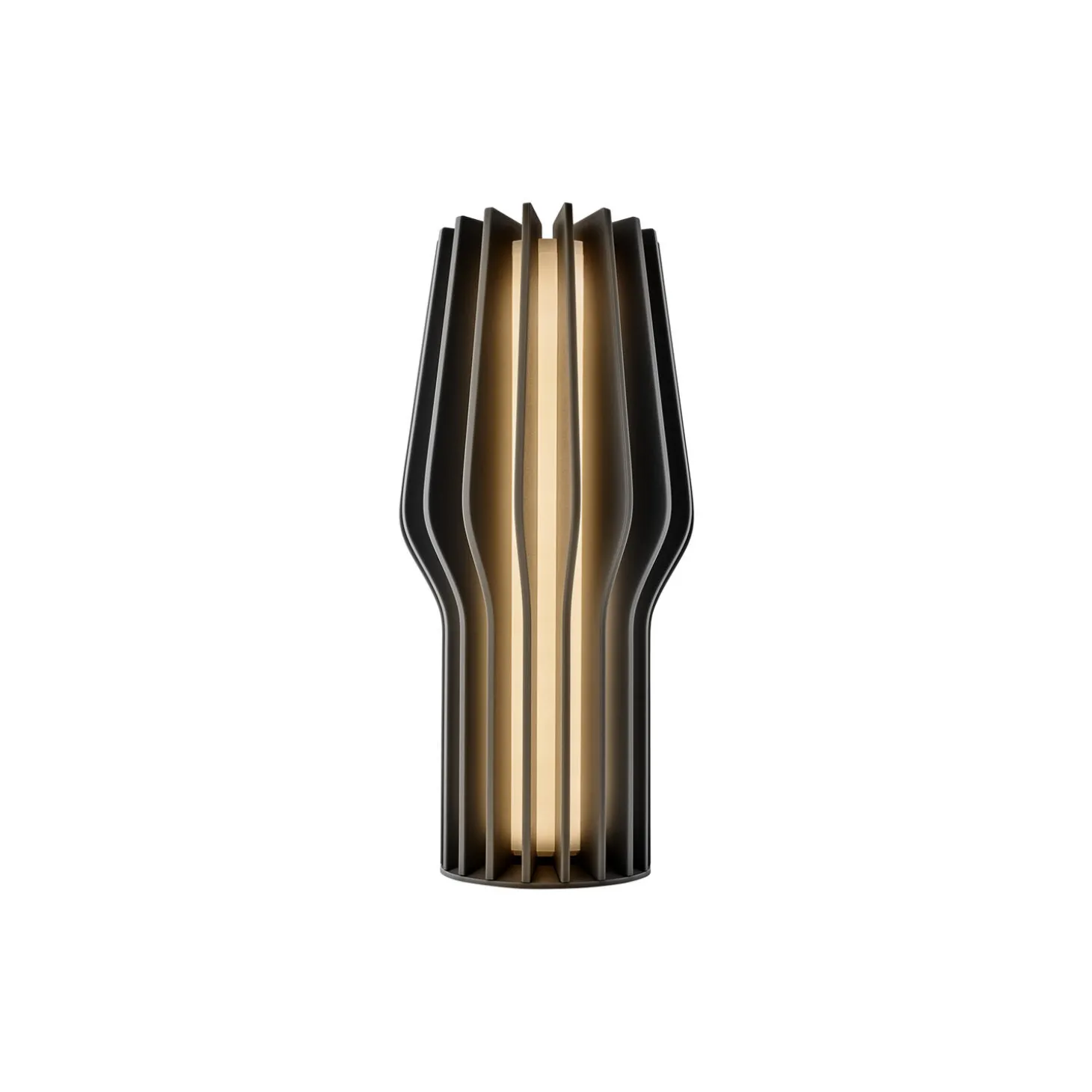 Radiant LED batterilampe, black