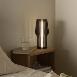 Radiant LED batterilampe, black