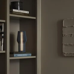 Radiant LED batterilampe, dusty blue