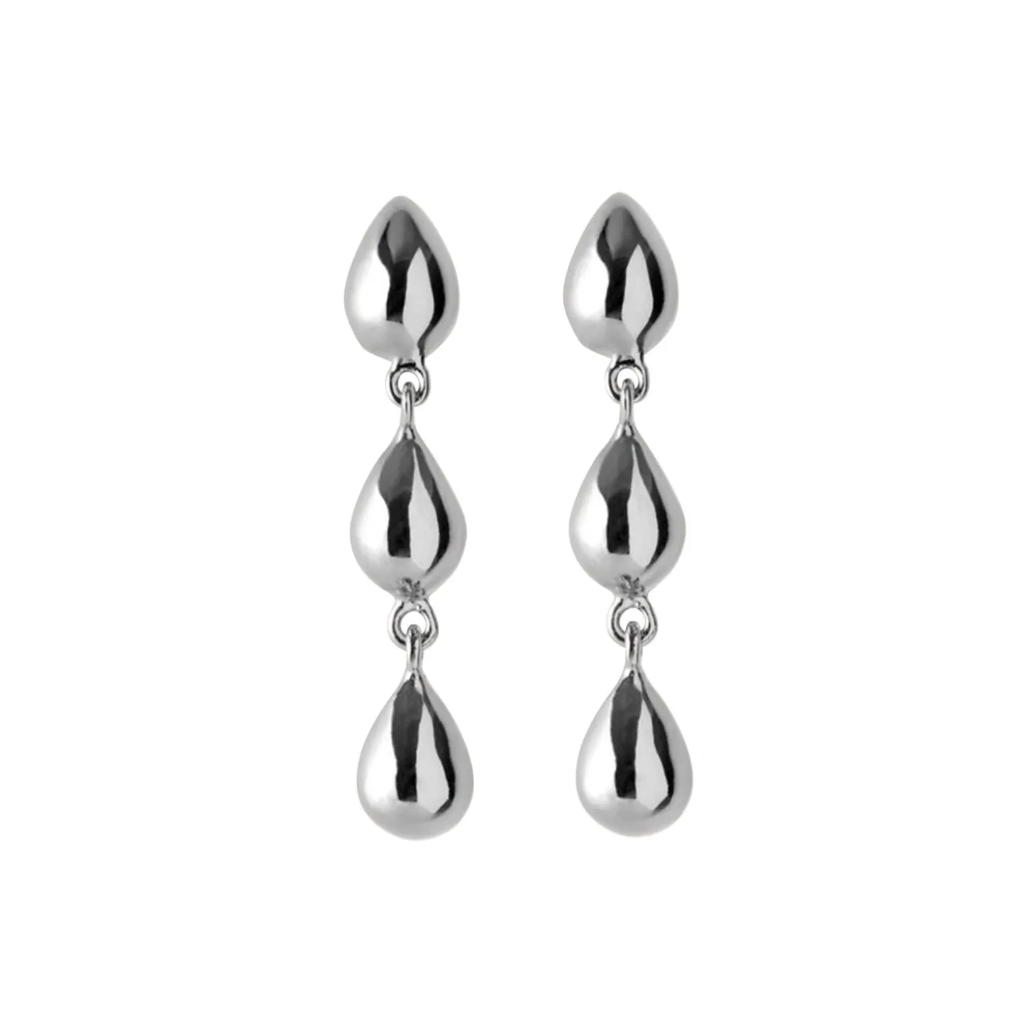 Rain Earrings, sølv