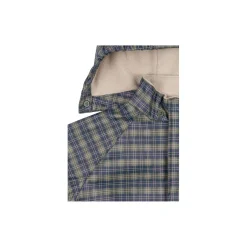 Rainy Palme Set, laurel blue check