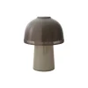 Raku SH8 transportabel bordlampe, beige grey/bronzed