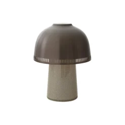 Raku SH8 transportabel bordlampe, beige grey/bronzed