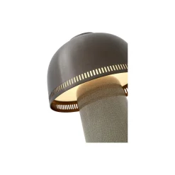 Raku SH8 transportabel bordlampe, beige grey/bronzed