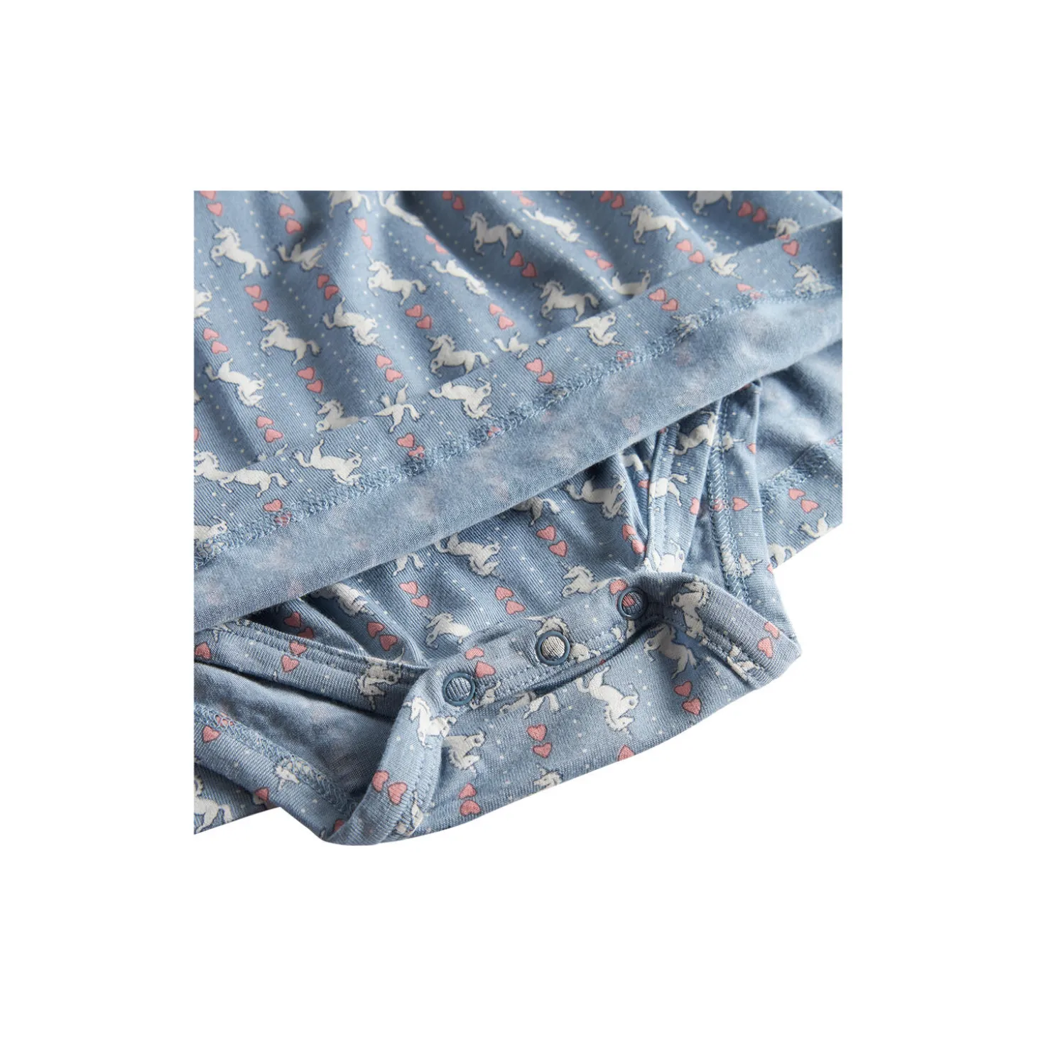 Ramona Frill LS Dress, unicorn dream