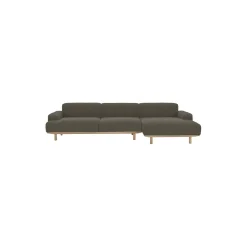 Reason 2-pers. sofa med chaiselong, Crush 040