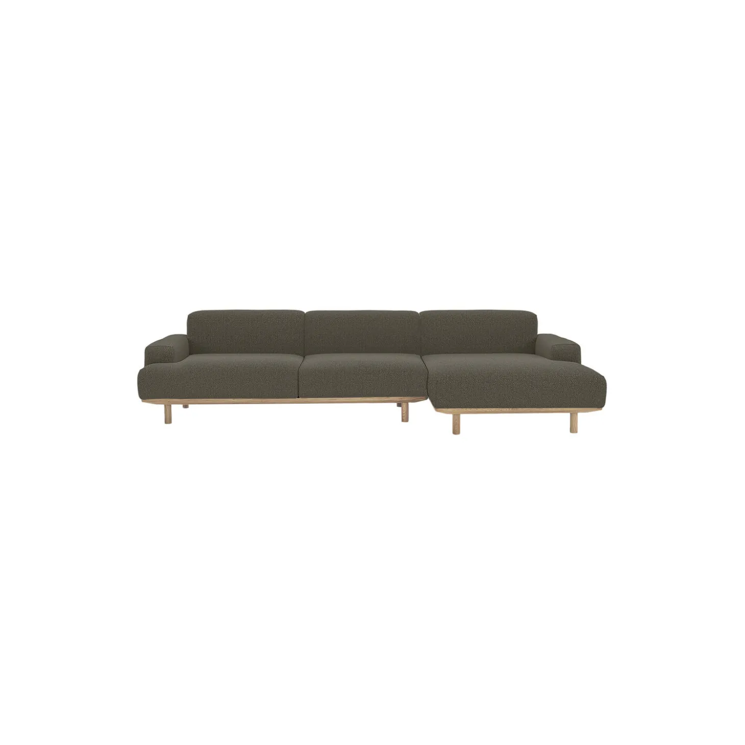 Reason 2-pers. sofa med chaiselong, Crush 040