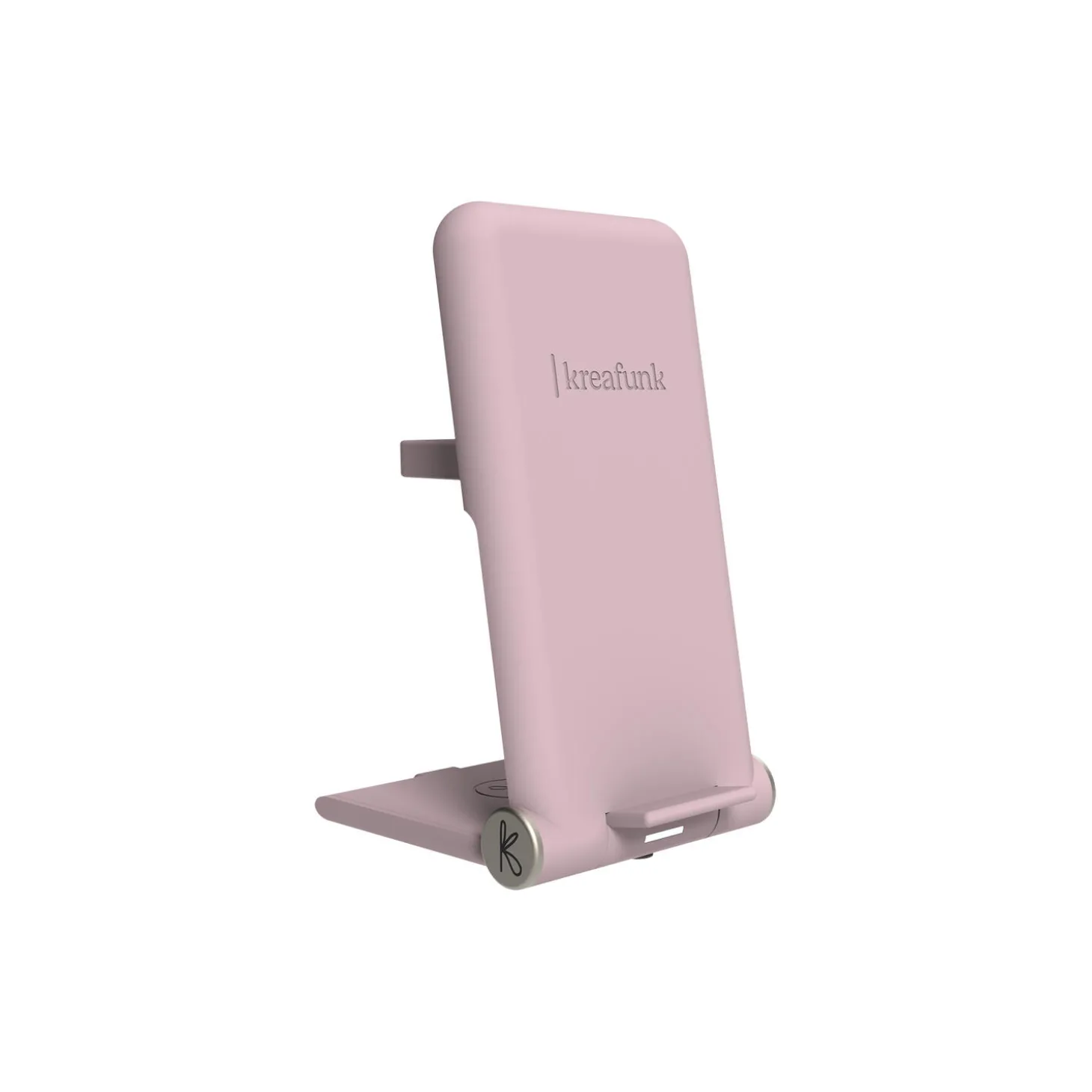 reCHARGE + trådløs powerbank, dusty rose