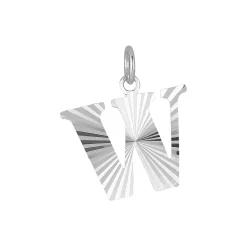 Reflection Letter Pendant W
