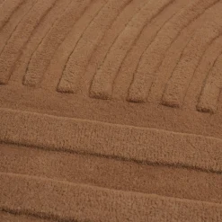 Relevo Rug, burnt orange