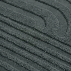 Relevo Rug, dark green