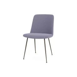 Rely HW8 spisebordsstol, light blue/bronze