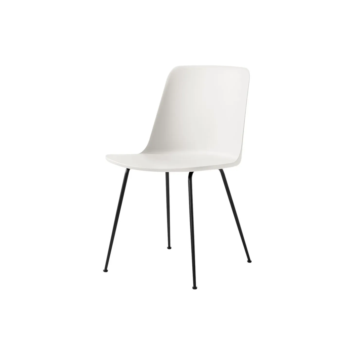 Rely HW6 spisebordsstol, white/black