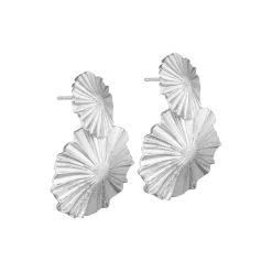 Øreringe statement, sølv