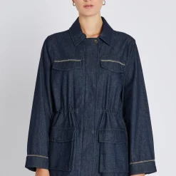 Retal denimjacket, della blue