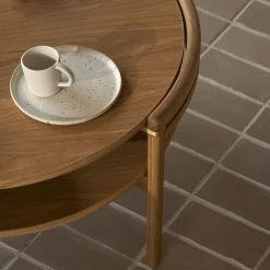 RF1905 Sideways sofabord, olieret eg