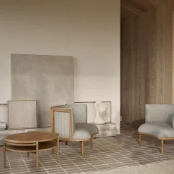 RF1905 Sideways sofabord, olieret eg