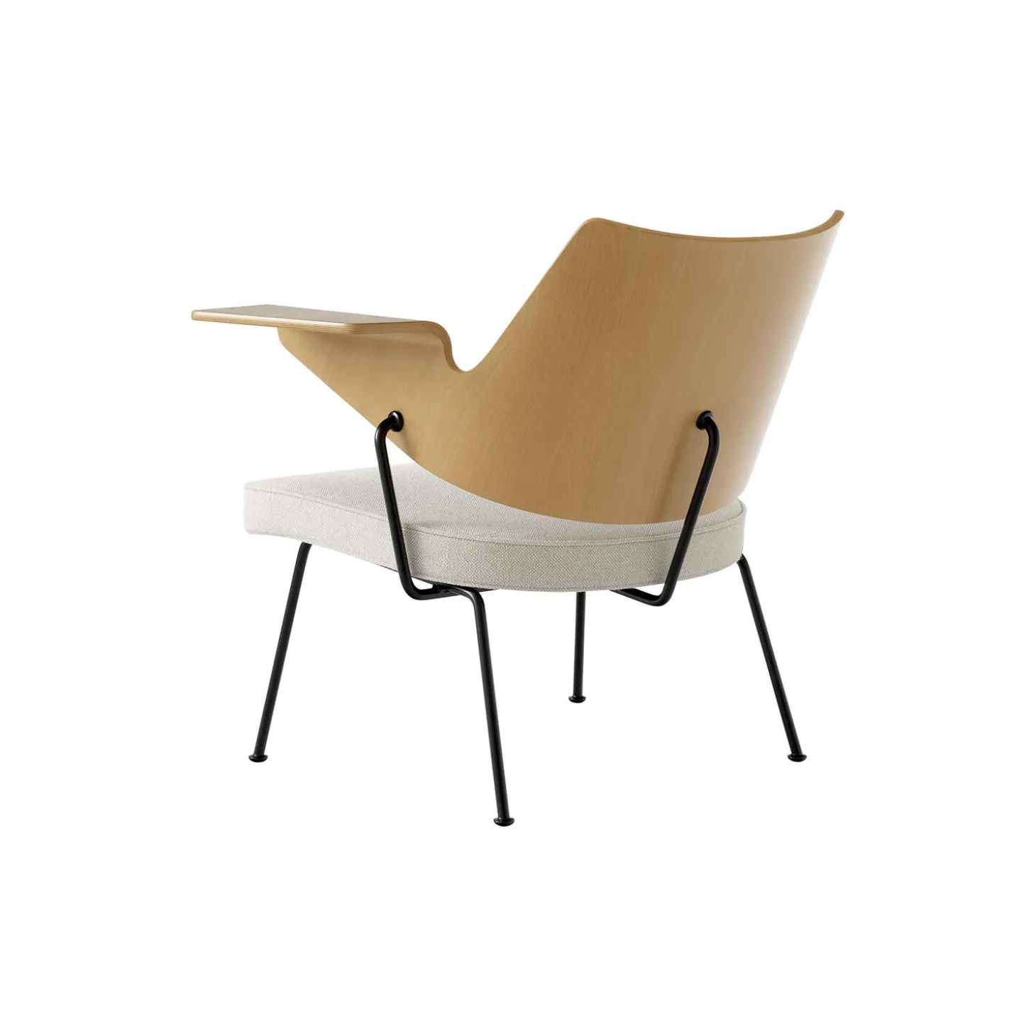 RFH RD8 Lounge Chair, walnut/beech/hallingdal 103