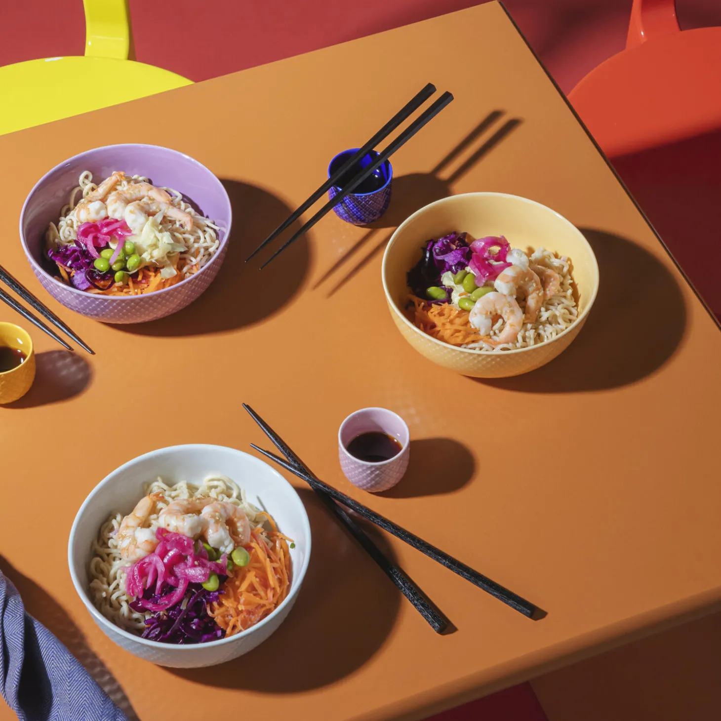 Rhombe Color skål, lilla