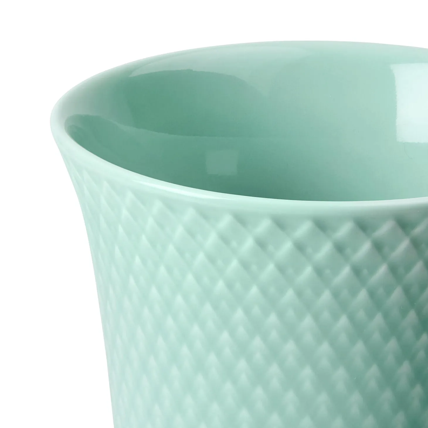 Rhombe Color vase, aqua