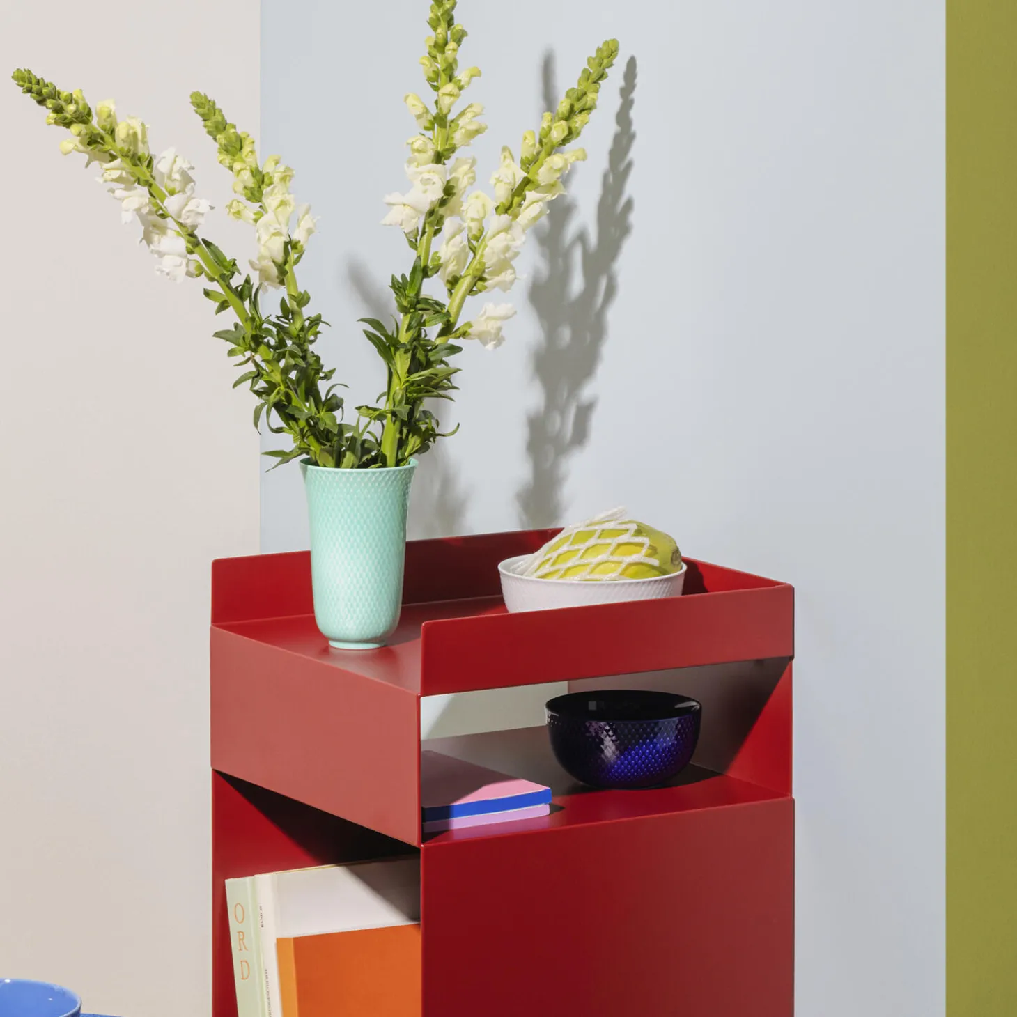 Rhombe Color vase, aqua