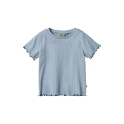 Rib T-Shirt Irene, 9431 morning sky