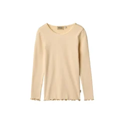Rib T-shirt Reese, 9430 macadamia
