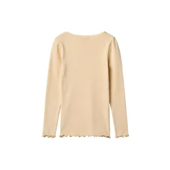 Rib T-shirt Reese, 9430 macadamia