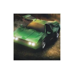 Riley T-shirt, green car