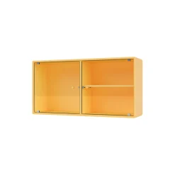 RIPPLE I vitrineskab, 166 acacia