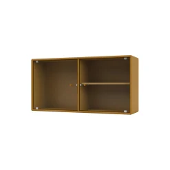 RIPPLE I vitrineskab, 142 amber