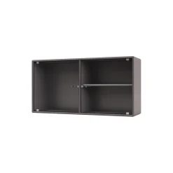 RIPPLE I vitrineskab, 35 coffee