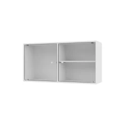 RIPPLE I vitrineskab, 101 new white