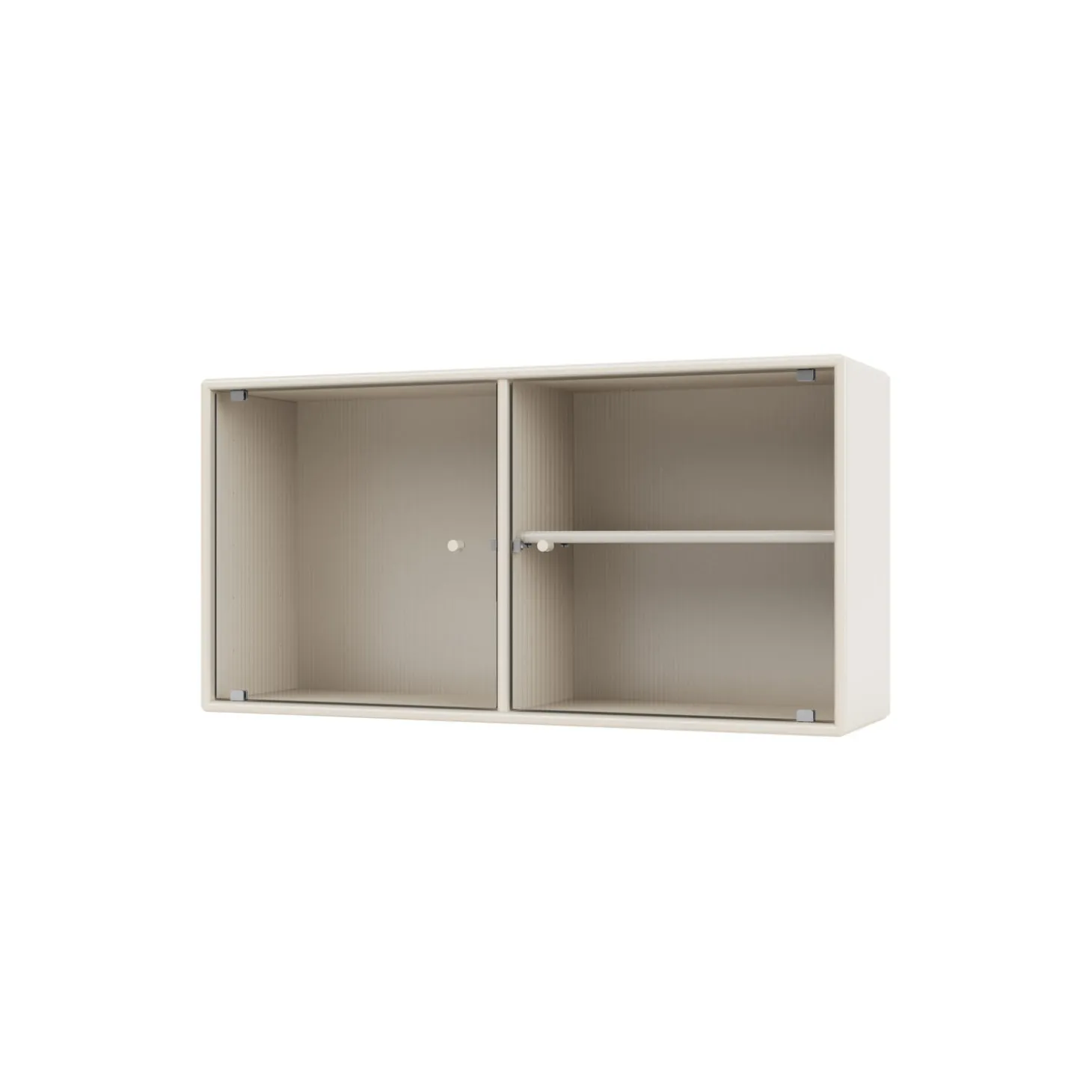 RIPPLE I vitrineskab, 158 oat