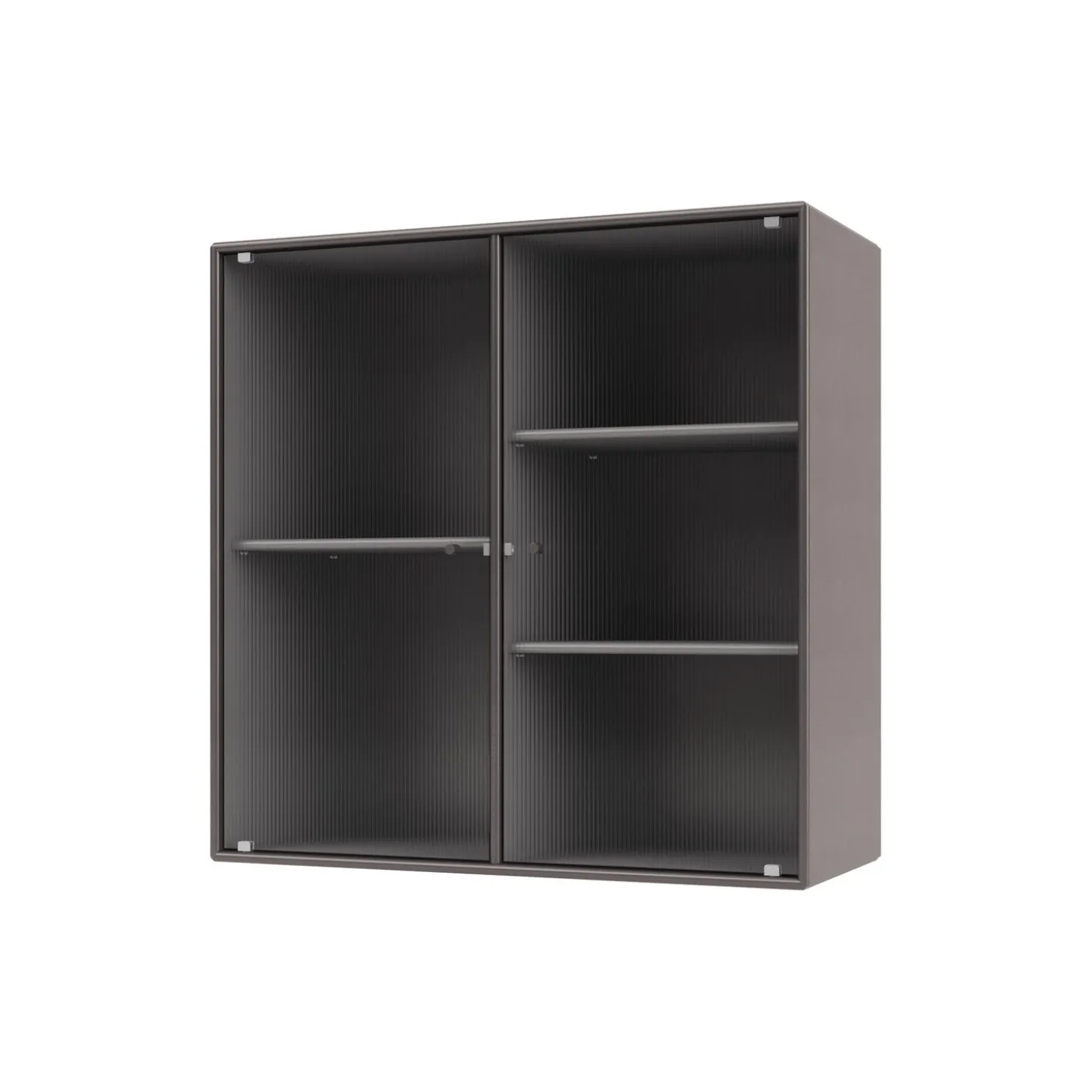 RIPPLE II vitrineskab, 35 coffee