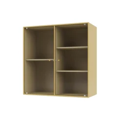 RIPPLE II vitrineskab, 157 cumin