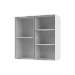 RIPPLE II vitrineskab, 101 new white