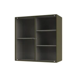 RIPPLE II vitrineskab, 139 oregano