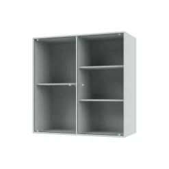 RIPPLE II vitrineskab, 156 oyster