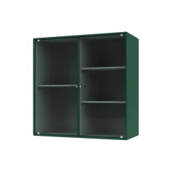 RIPPLE II vitrineskab, 136 pine