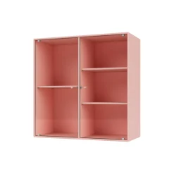 RIPPLE II vitrineskab, 167 ruby