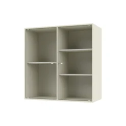 RIPPLE II vitrineskab, 150 vanilla