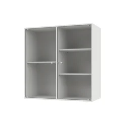 RIPPLE II vitrineskab, 01 white