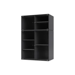 RIPPLE III vitrineskab, 04 anthracite